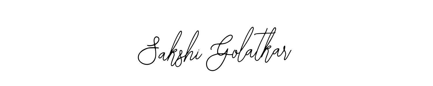 This is the best signature style for the Sakshi Golatkar name. Also you like these signature font (Bearetta-2O07w). Mix name signature. Sakshi Golatkar signature style 12 images and pictures png
