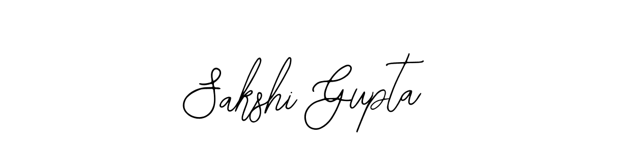 How to make Sakshi Gupta name signature. Use Bearetta-2O07w style for creating short signs online. This is the latest handwritten sign. Sakshi Gupta signature style 12 images and pictures png
