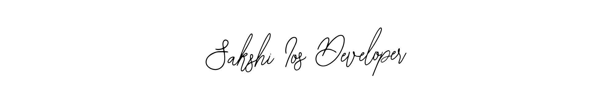 Make a beautiful signature design for name Sakshi Ios Developer. With this signature (Bearetta-2O07w) style, you can create a handwritten signature for free. Sakshi Ios Developer signature style 12 images and pictures png