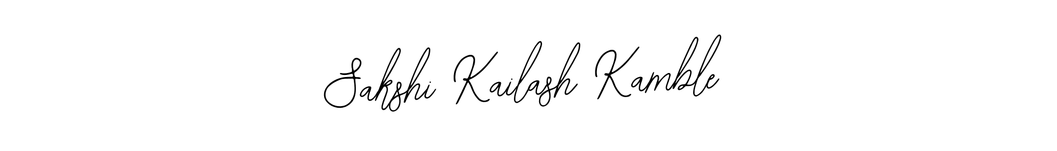 How to Draw Sakshi Kailash Kamble signature style? Bearetta-2O07w is a latest design signature styles for name Sakshi Kailash Kamble. Sakshi Kailash Kamble signature style 12 images and pictures png