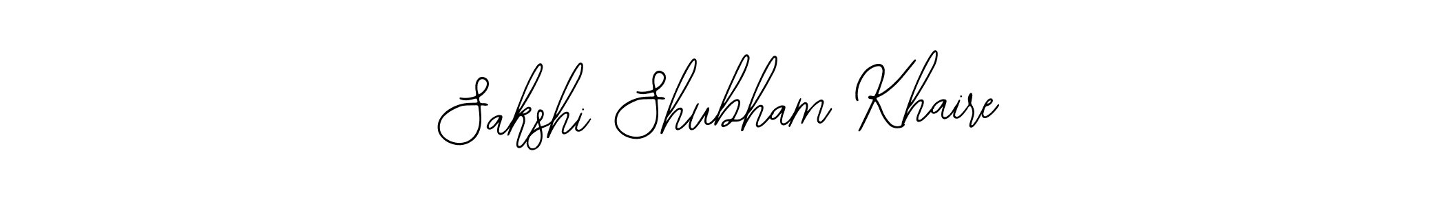 Make a beautiful signature design for name Sakshi Shubham Khaire. Use this online signature maker to create a handwritten signature for free. Sakshi Shubham Khaire signature style 12 images and pictures png