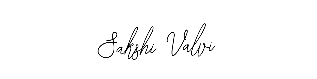 Make a beautiful signature design for name Sakshi Valvi. Use this online signature maker to create a handwritten signature for free. Sakshi Valvi signature style 12 images and pictures png