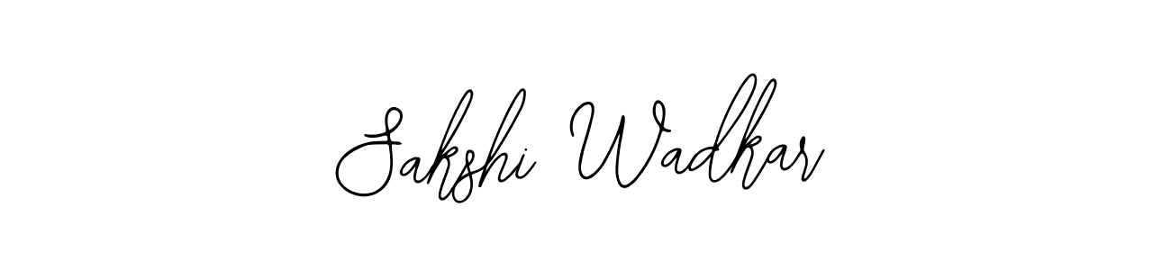 Use a signature maker to create a handwritten signature online. With this signature software, you can design (Bearetta-2O07w) your own signature for name Sakshi Wadkar. Sakshi Wadkar signature style 12 images and pictures png