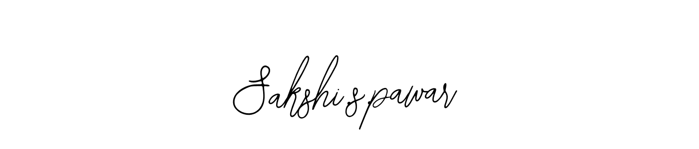 Use a signature maker to create a handwritten signature online. With this signature software, you can design (Bearetta-2O07w) your own signature for name Sakshi.s.pawar. Sakshi.s.pawar signature style 12 images and pictures png