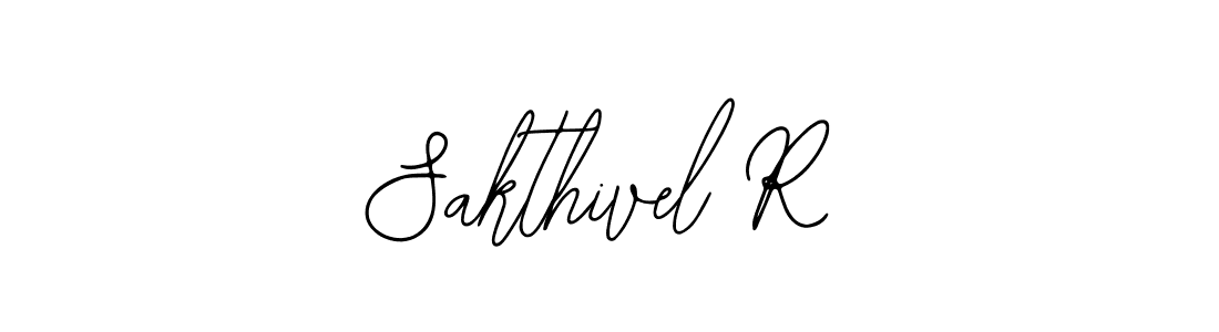 Create a beautiful signature design for name Sakthivel R. With this signature (Bearetta-2O07w) fonts, you can make a handwritten signature for free. Sakthivel R signature style 12 images and pictures png