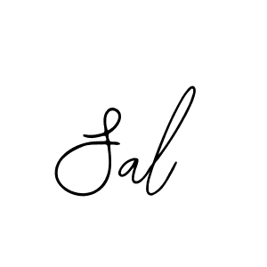 How to make Sal name signature. Use Bearetta-2O07w style for creating short signs online. This is the latest handwritten sign. Sal signature style 12 images and pictures png