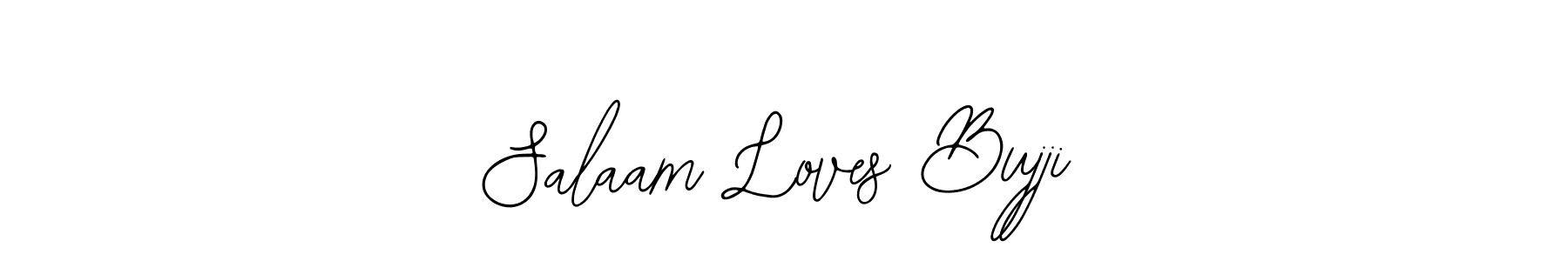Make a beautiful signature design for name Salaam Loves Bujji. With this signature (Bearetta-2O07w) style, you can create a handwritten signature for free. Salaam Loves Bujji signature style 12 images and pictures png