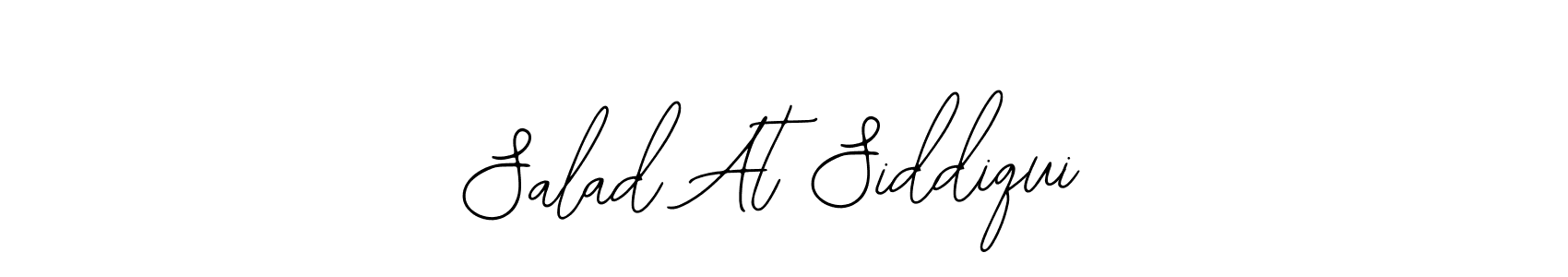 Check out images of Autograph of Salad At Siddiqui name. Actor Salad At Siddiqui Signature Style. Bearetta-2O07w is a professional sign style online. Salad At Siddiqui signature style 12 images and pictures png
