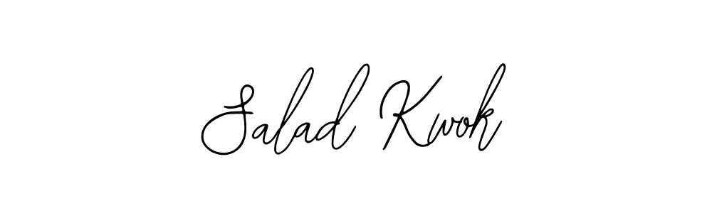 if you are searching for the best signature style for your name Salad Kwok. so please give up your signature search. here we have designed multiple signature styles  using Bearetta-2O07w. Salad Kwok signature style 12 images and pictures png