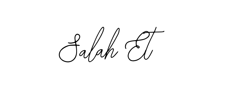 Salah Et stylish signature style. Best Handwritten Sign (Bearetta-2O07w) for my name. Handwritten Signature Collection Ideas for my name Salah Et. Salah Et signature style 12 images and pictures png