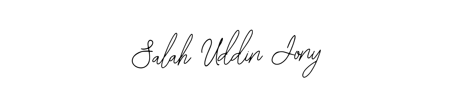 Make a beautiful signature design for name Salah Uddin Jony. Use this online signature maker to create a handwritten signature for free. Salah Uddin Jony signature style 12 images and pictures png