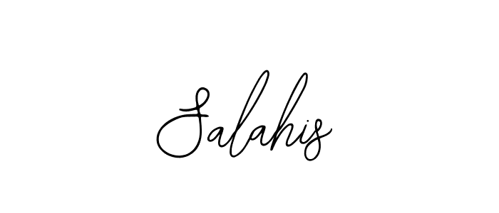 if you are searching for the best signature style for your name Salahis. so please give up your signature search. here we have designed multiple signature styles  using Bearetta-2O07w. Salahis signature style 12 images and pictures png