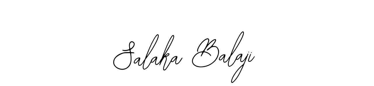 Similarly Bearetta-2O07w is the best handwritten signature design. Signature creator online .You can use it as an online autograph creator for name Salaka Balaji. Salaka Balaji signature style 12 images and pictures png