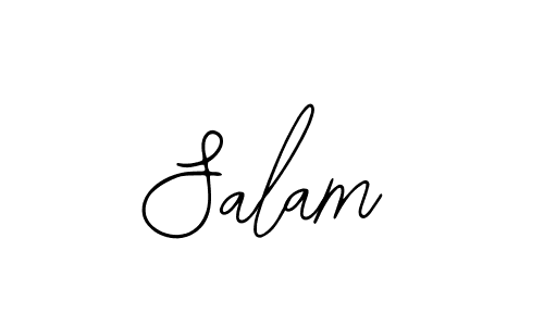 Salam stylish signature style. Best Handwritten Sign (Bearetta-2O07w) for my name. Handwritten Signature Collection Ideas for my name Salam. Salam signature style 12 images and pictures png