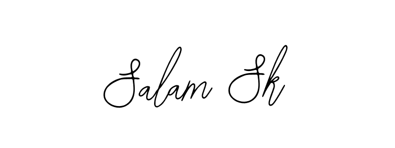 Also we have Salam Sk name is the best signature style. Create professional handwritten signature collection using Bearetta-2O07w autograph style. Salam Sk signature style 12 images and pictures png