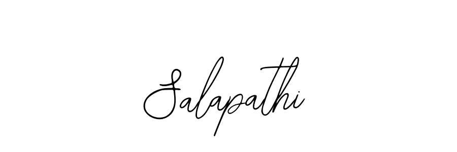 How to make Salapathi name signature. Use Bearetta-2O07w style for creating short signs online. This is the latest handwritten sign. Salapathi signature style 12 images and pictures png