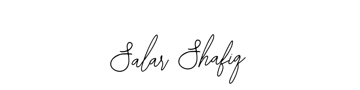 Use a signature maker to create a handwritten signature online. With this signature software, you can design (Bearetta-2O07w) your own signature for name Salar Shafiq. Salar Shafiq signature style 12 images and pictures png