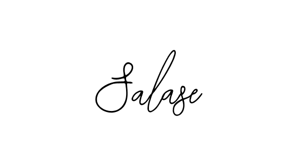 You should practise on your own different ways (Bearetta-2O07w) to write your name (Salase) in signature. don't let someone else do it for you. Salase signature style 12 images and pictures png