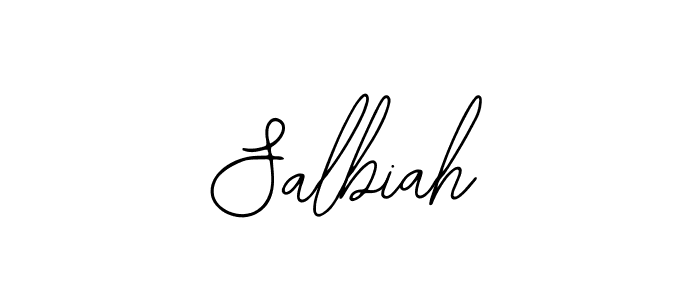 if you are searching for the best signature style for your name Salbiah. so please give up your signature search. here we have designed multiple signature styles  using Bearetta-2O07w. Salbiah signature style 12 images and pictures png