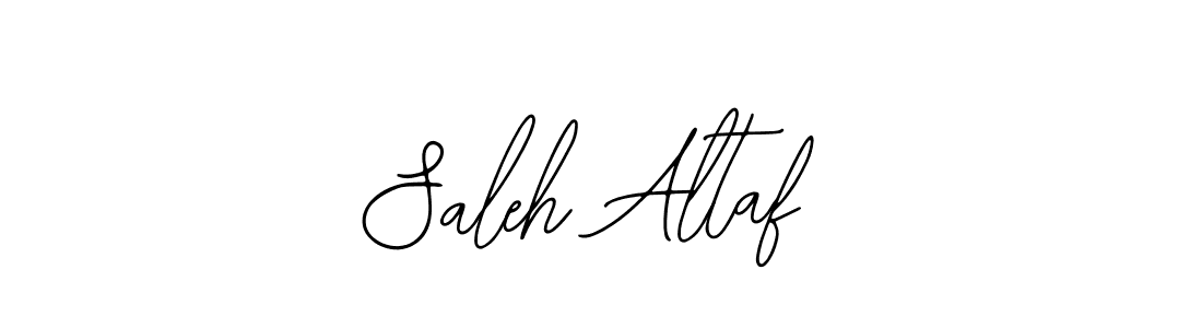 Similarly Bearetta-2O07w is the best handwritten signature design. Signature creator online .You can use it as an online autograph creator for name Saleh Altaf. Saleh Altaf signature style 12 images and pictures png