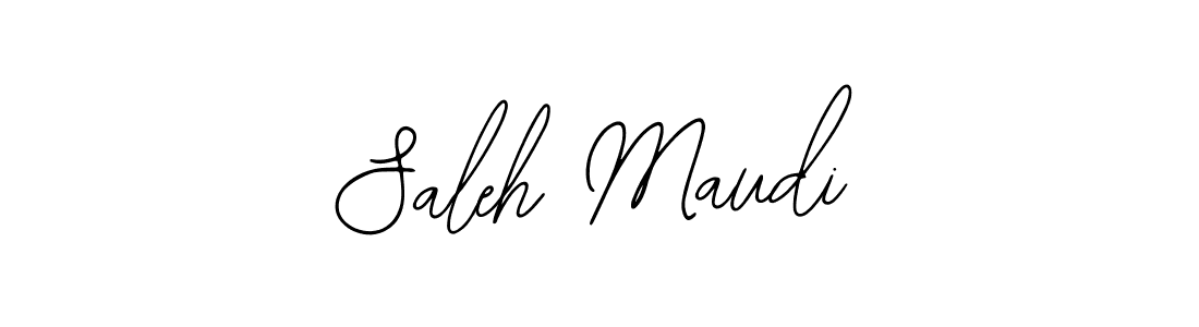 How to make Saleh Maudi signature? Bearetta-2O07w is a professional autograph style. Create handwritten signature for Saleh Maudi name. Saleh Maudi signature style 12 images and pictures png