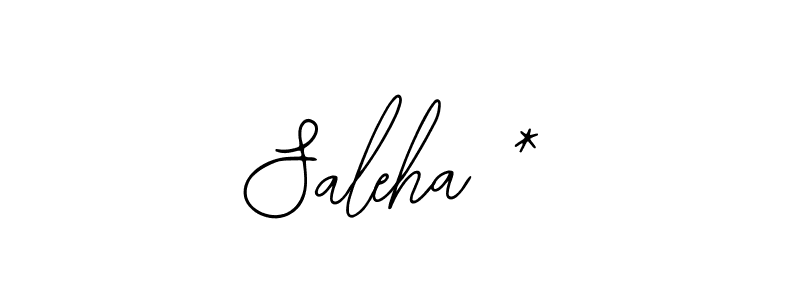 Similarly Bearetta-2O07w is the best handwritten signature design. Signature creator online .You can use it as an online autograph creator for name Saleha *. Saleha * signature style 12 images and pictures png