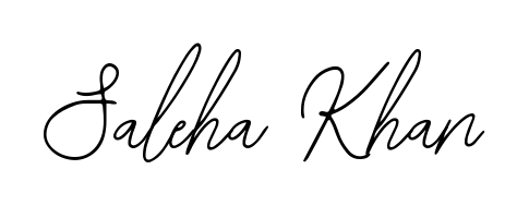 A modern signature idea for name Saleha Khan using Bearetta-2O07w font. Clean strokes and elegant curves make it stand out instantly. Saleha Khan signature style 12 images and pictures png