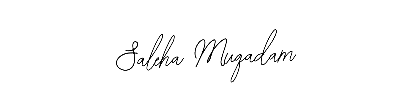 Check out images of Autograph of Saleha Muqadam name. Actor Saleha Muqadam Signature Style. Bearetta-2O07w is a professional sign style online. Saleha Muqadam signature style 12 images and pictures png