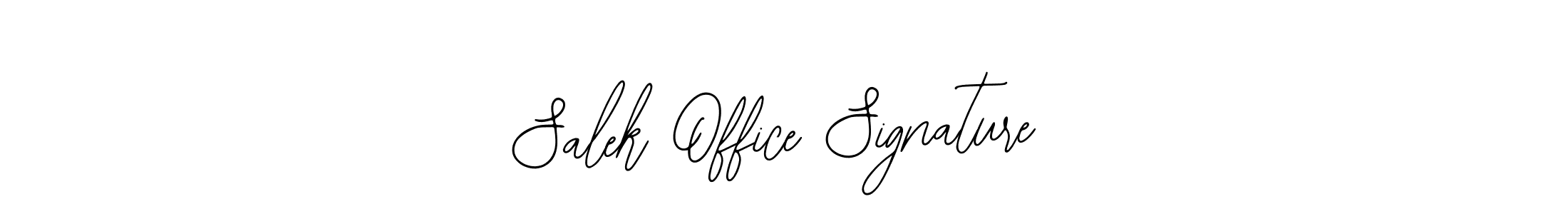 Also we have Salek Office Signature name is the best signature style. Create professional handwritten signature collection using Bearetta-2O07w autograph style. Salek Office Signature signature style 12 images and pictures png