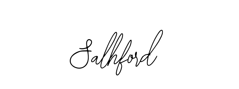 You should practise on your own different ways (Bearetta-2O07w) to write your name (Salhford) in signature. don't let someone else do it for you. Salhford signature style 12 images and pictures png