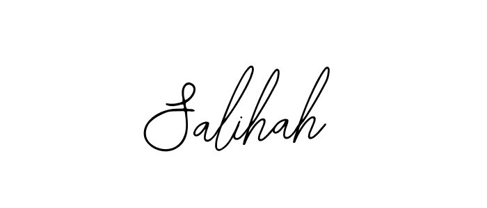 Also You can easily find your signature by using the search form. We will create Salihah name handwritten signature images for you free of cost using Bearetta-2O07w sign style. Salihah signature style 12 images and pictures png