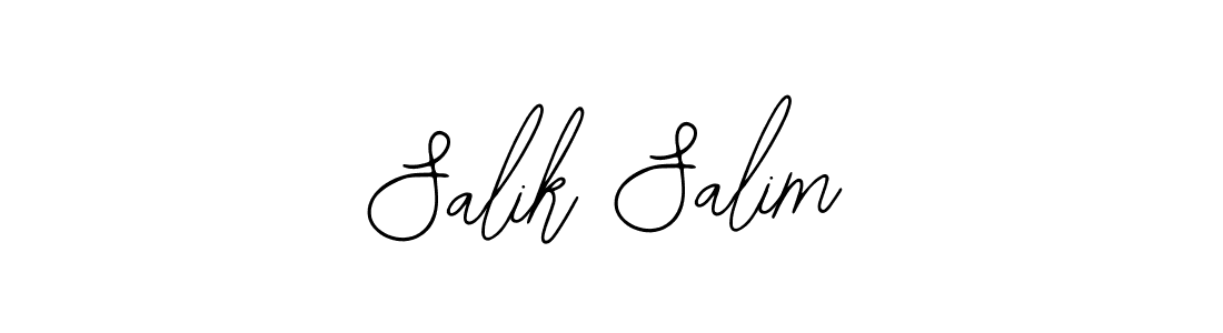 Design your own signature with our free online signature maker. With this signature software, you can create a handwritten (Bearetta-2O07w) signature for name Salik Salim. Salik Salim signature style 12 images and pictures png