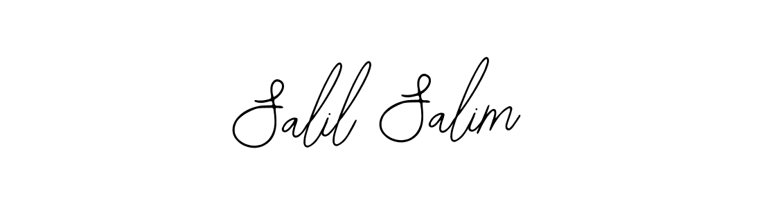 Bearetta-2O07w is a professional signature style that is perfect for those who want to add a touch of class to their signature. It is also a great choice for those who want to make their signature more unique. Get Salil Salim name to fancy signature for free. Salil Salim signature style 12 images and pictures png