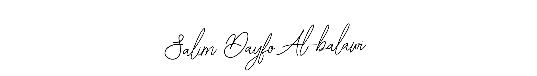 How to make Salim Dayfo Al-balawi signature? Bearetta-2O07w is a professional autograph style. Create handwritten signature for Salim Dayfo Al-balawi name. Salim Dayfo Al-balawi signature style 12 images and pictures png