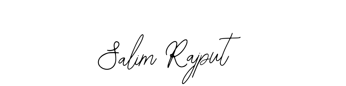 How to make Salim Rajput signature? Bearetta-2O07w is a professional autograph style. Create handwritten signature for Salim Rajput name. Salim Rajput signature style 12 images and pictures png