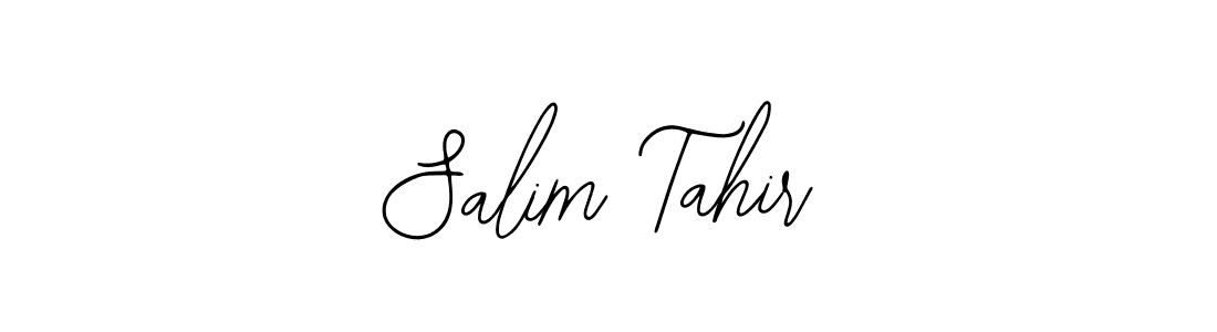 if you are searching for the best signature style for your name Salim Tahir. so please give up your signature search. here we have designed multiple signature styles  using Bearetta-2O07w. Salim Tahir signature style 12 images and pictures png