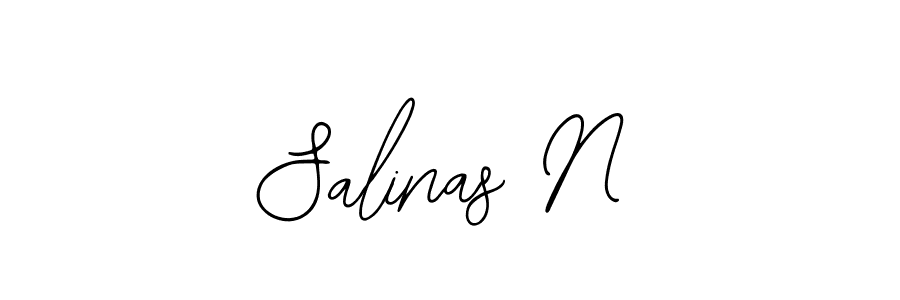 This is the best signature style for the Salinas N name. Also you like these signature font (Bearetta-2O07w). Mix name signature. Salinas N signature style 12 images and pictures png