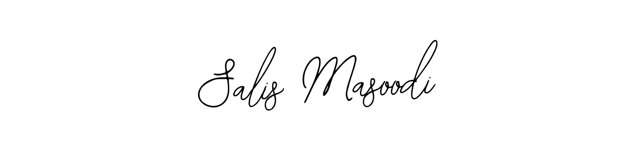 It looks lik you need a new signature style for name Salis Masoodi. Design unique handwritten (Bearetta-2O07w) signature with our free signature maker in just a few clicks. Salis Masoodi signature style 12 images and pictures png