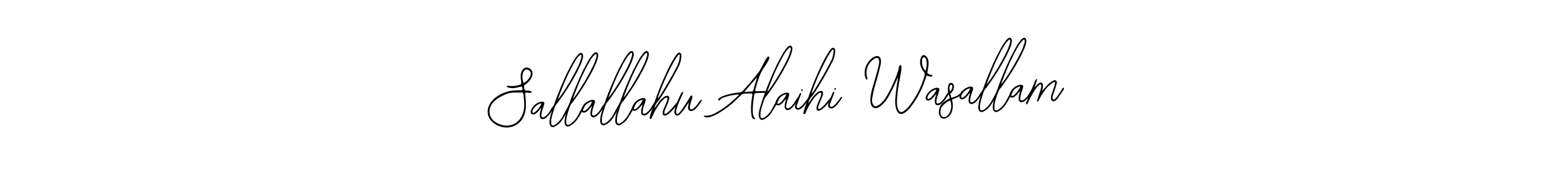 You should practise on your own different ways (Bearetta-2O07w) to write your name (Sallallahu Alaihi Wasallam) in signature. don't let someone else do it for you. Sallallahu Alaihi Wasallam signature style 12 images and pictures png