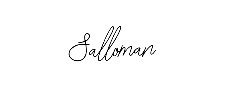 Best and Professional Signature Style for Salloman. Bearetta-2O07w Best Signature Style Collection. Salloman signature style 12 images and pictures png