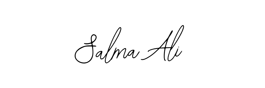 Create a beautiful signature design for name Salma Ali. With this signature (Bearetta-2O07w) fonts, you can make a handwritten signature for free. Salma Ali signature style 12 images and pictures png