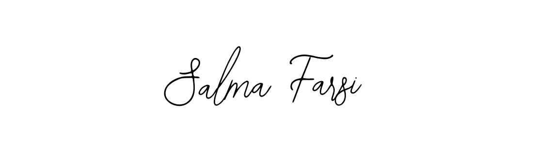 Make a beautiful signature design for name Salma Farsi. Use this online signature maker to create a handwritten signature for free. Salma Farsi signature style 12 images and pictures png