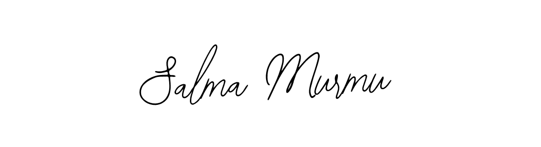 This is the best signature style for the Salma Murmu name. Also you like these signature font (Bearetta-2O07w). Mix name signature. Salma Murmu signature style 12 images and pictures png
