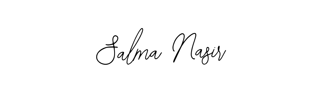 Design your own signature with our free online signature maker. With this signature software, you can create a handwritten (Bearetta-2O07w) signature for name Salma Nasir. Salma Nasir signature style 12 images and pictures png