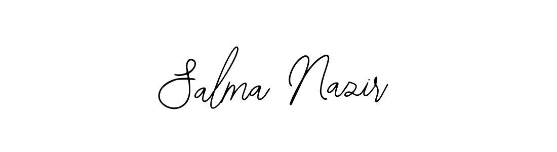 Design your own signature with our free online signature maker. With this signature software, you can create a handwritten (Bearetta-2O07w) signature for name Salma Nazir. Salma Nazir signature style 12 images and pictures png
