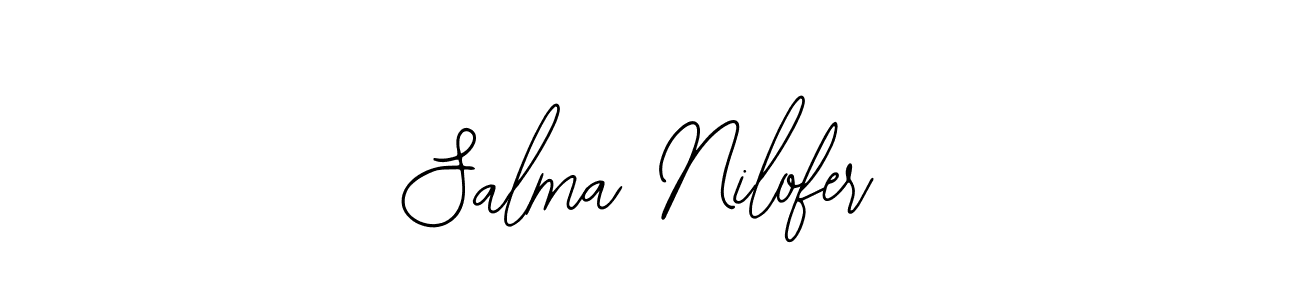 Create a beautiful signature design for name Salma Nilofer. With this signature (Bearetta-2O07w) fonts, you can make a handwritten signature for free. Salma Nilofer signature style 12 images and pictures png