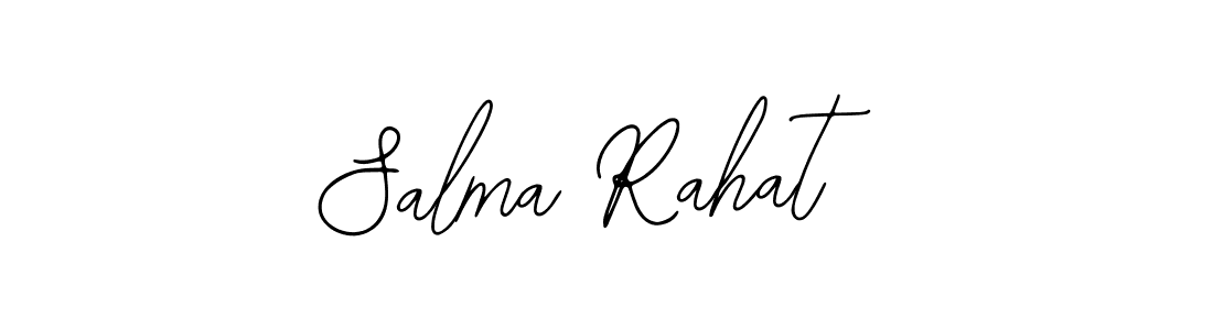 Salma Rahat stylish signature style. Best Handwritten Sign (Bearetta-2O07w) for my name. Handwritten Signature Collection Ideas for my name Salma Rahat. Salma Rahat signature style 12 images and pictures png