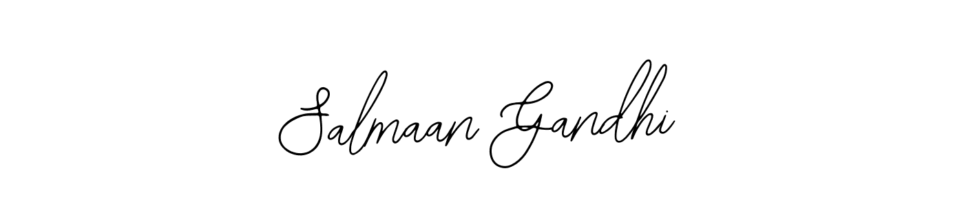 Make a beautiful signature design for name Salmaan Gandhi. Use this online signature maker to create a handwritten signature for free. Salmaan Gandhi signature style 12 images and pictures png