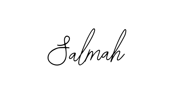 You should practise on your own different ways (Bearetta-2O07w) to write your name (Salmah) in signature. don't let someone else do it for you. Salmah signature style 12 images and pictures png