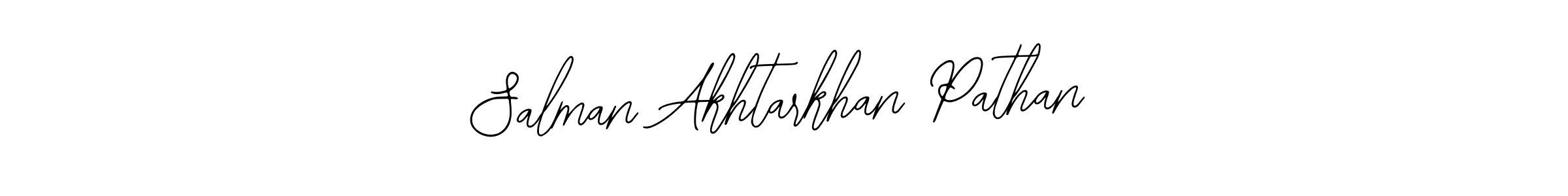 Make a beautiful signature design for name Salman Akhtarkhan Pathan. With this signature (Bearetta-2O07w) style, you can create a handwritten signature for free. Salman Akhtarkhan Pathan signature style 12 images and pictures png